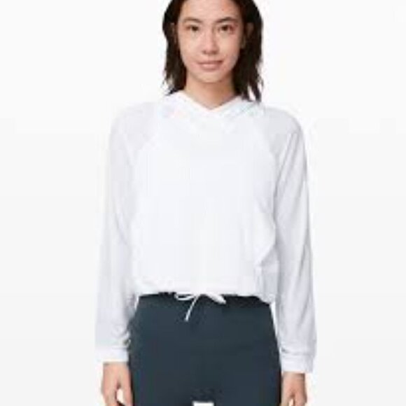 Lululemon Catch a Breeze Pullover  White - Picture 5 of 16